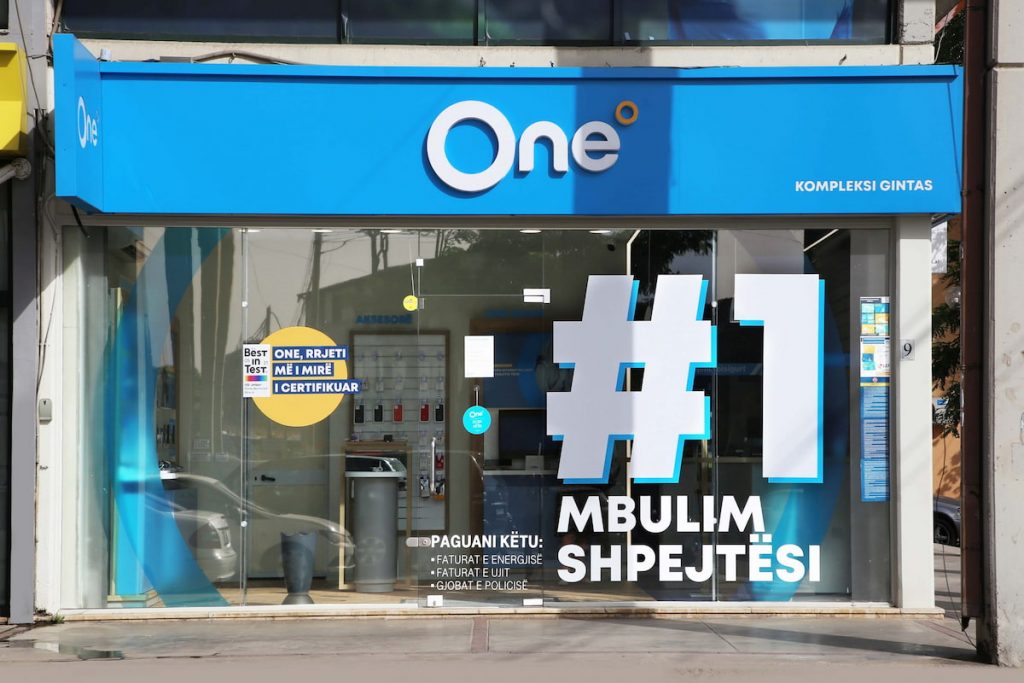ONE store in Albania