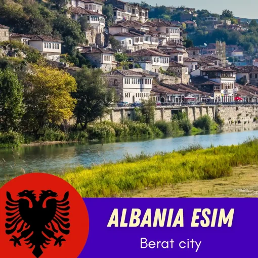 Albania eSIM Berat city