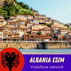 Albania eSIM Vodafone network